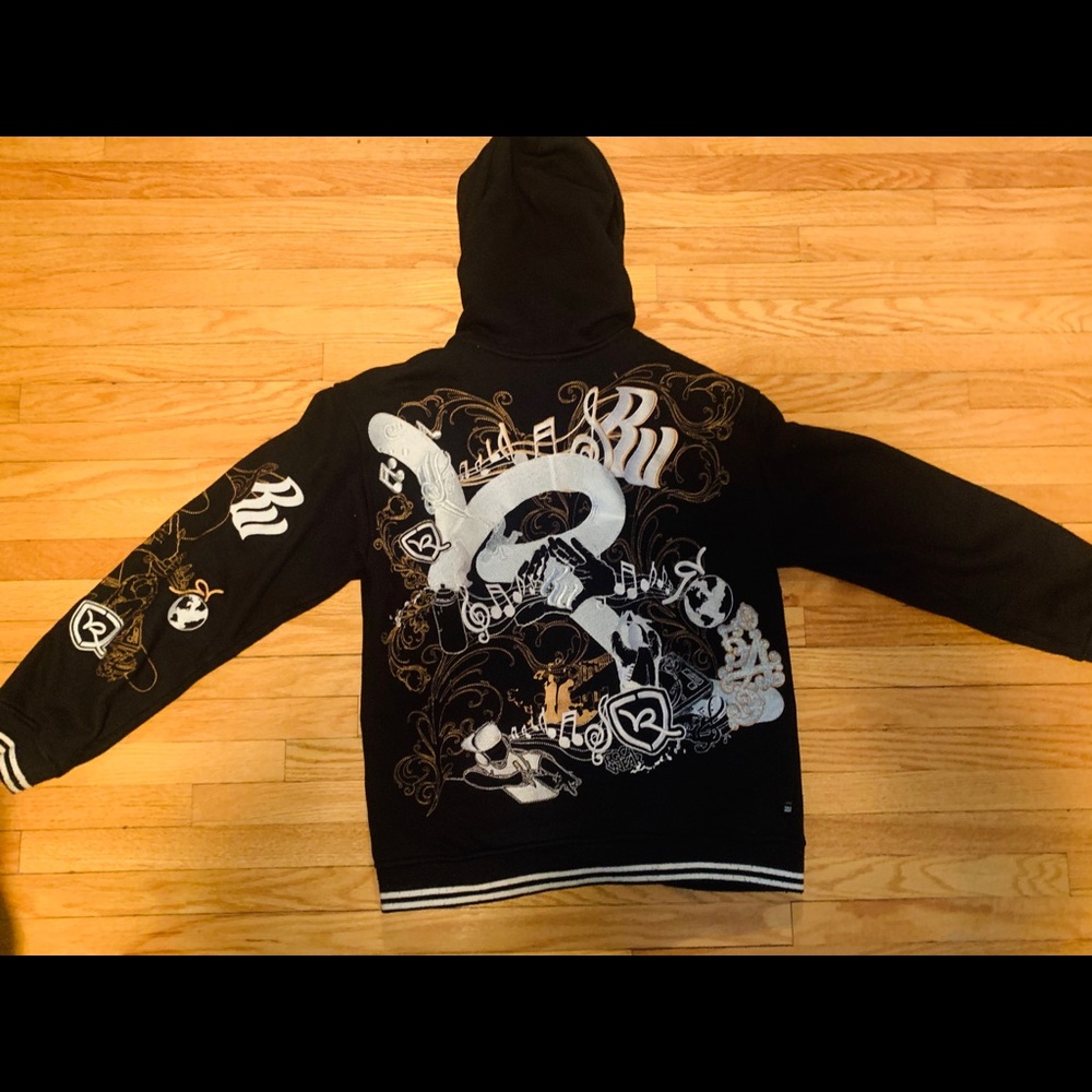 RARE Vintage Roc-Nation Zip-Up Hoodie
